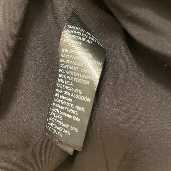 White House Black Market Houndstooth Blazer Jacket - Picture 5 of 11